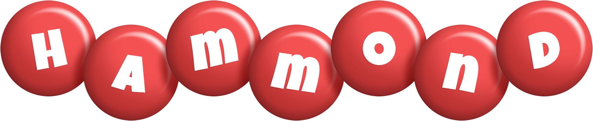 Hammond candy-red logo