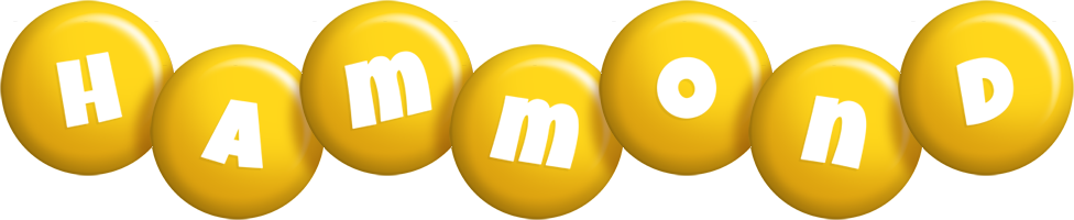 Hammond candy-yellow logo