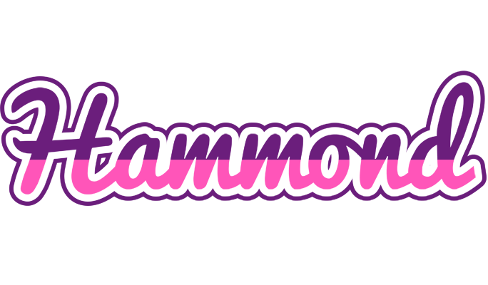 Hammond cheerful logo