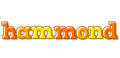 Hammond desert logo