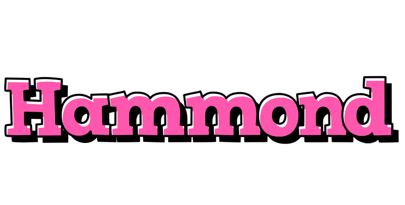 Hammond girlish logo