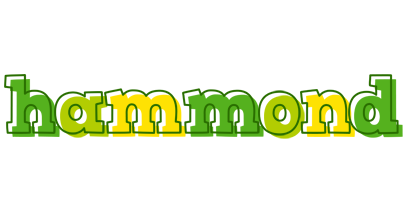 Hammond juice logo