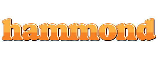 Hammond orange logo