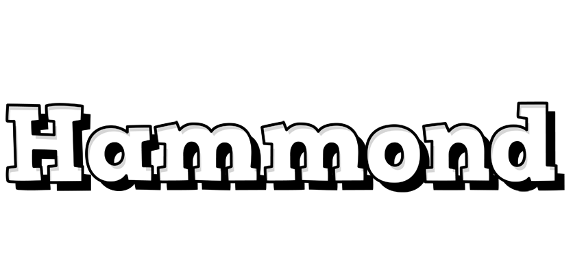 Hammond snowing logo