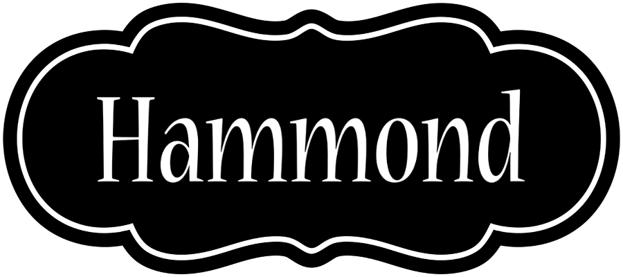 Hammond welcome logo