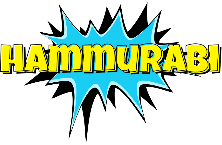 Hammurabi amazing logo
