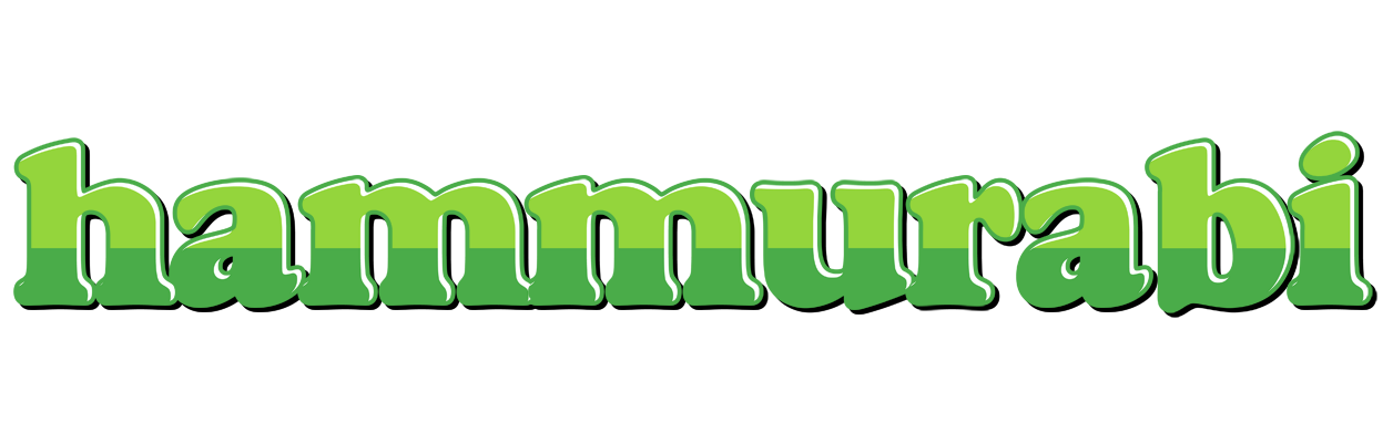 Hammurabi apple logo