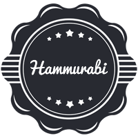 Hammurabi badge logo