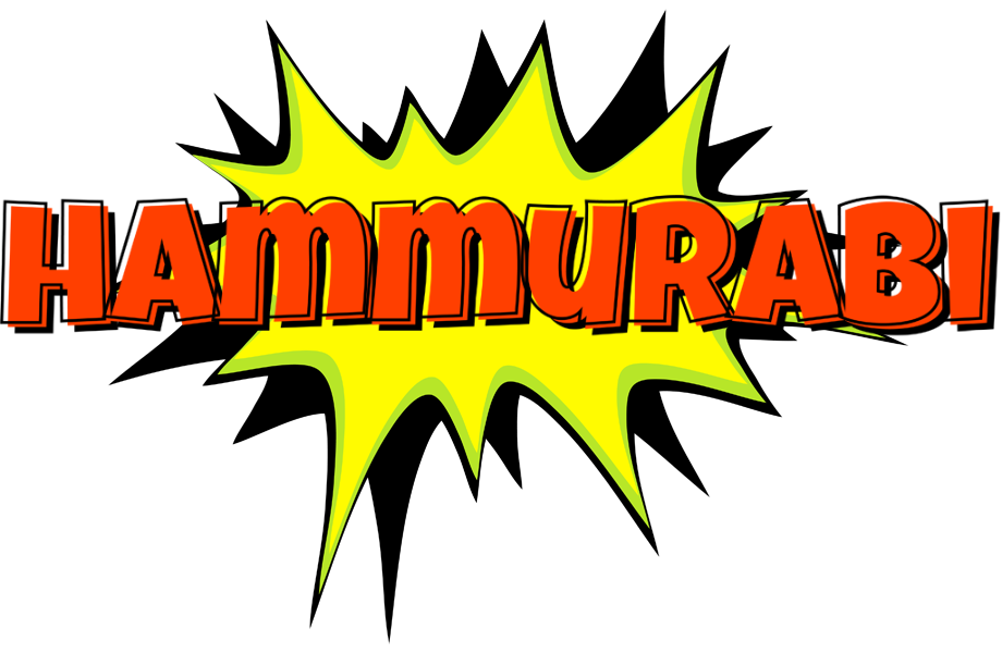 Hammurabi bigfoot logo