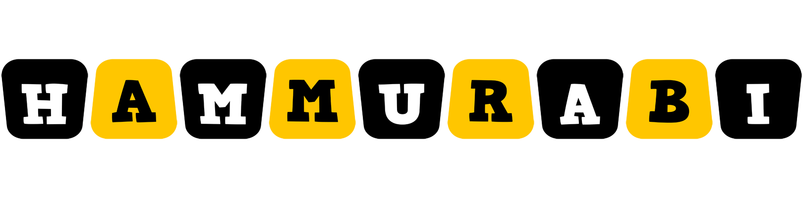 Hammurabi boots logo