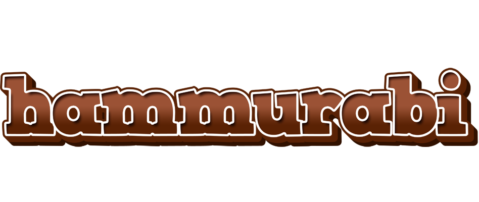 Hammurabi brownie logo