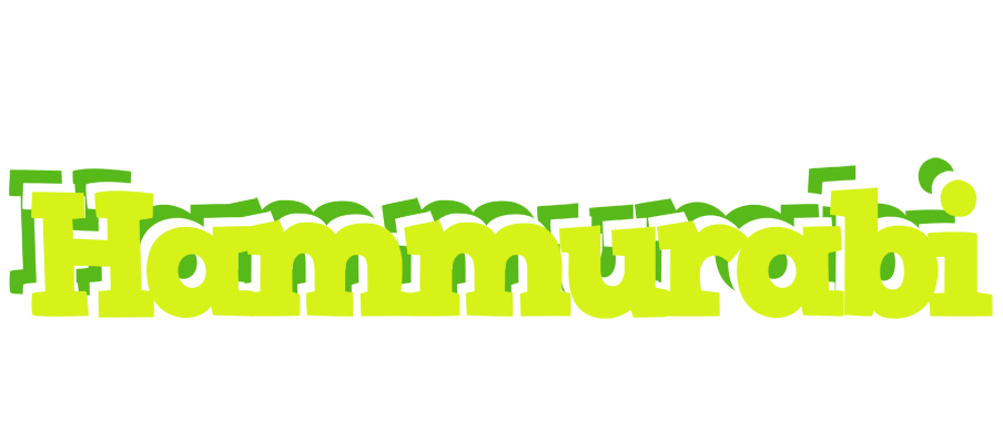 Hammurabi citrus logo