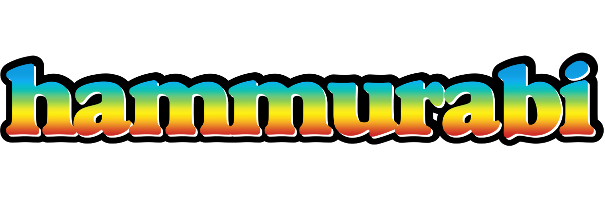 Hammurabi color logo