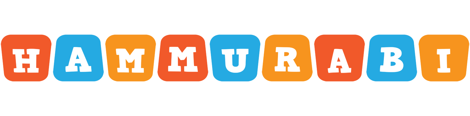 Hammurabi comics logo