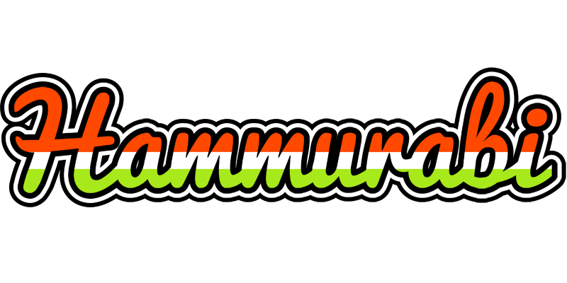 Hammurabi exotic logo