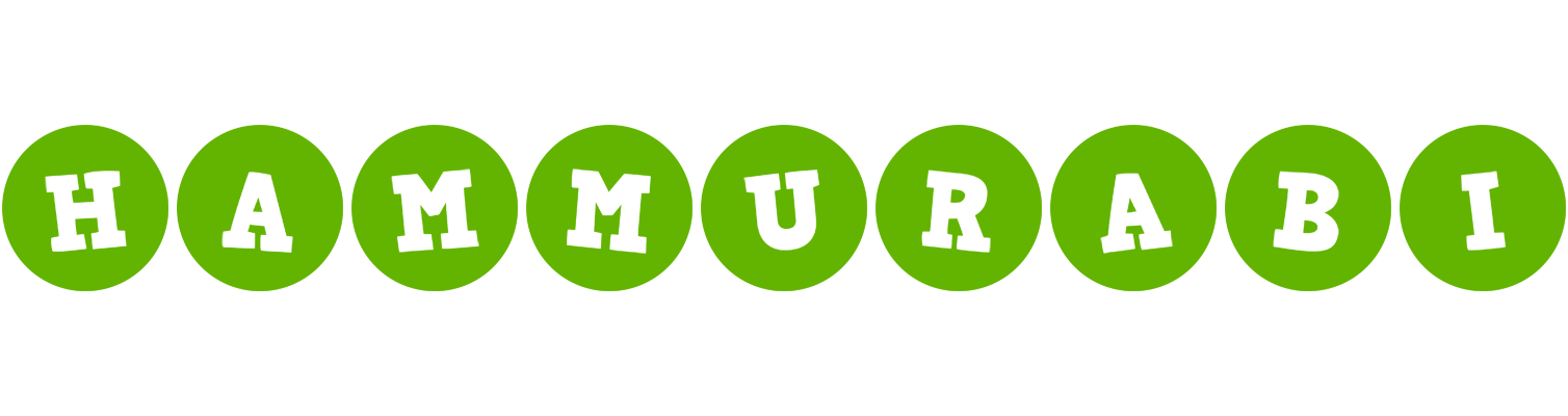 Hammurabi games logo