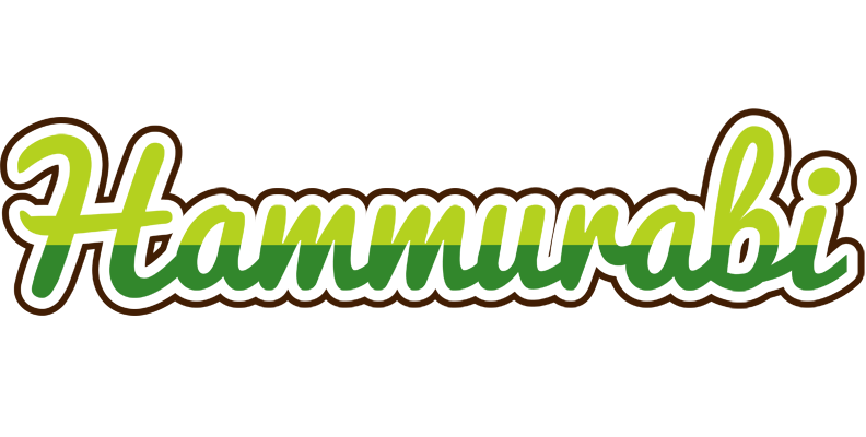 Hammurabi golfing logo