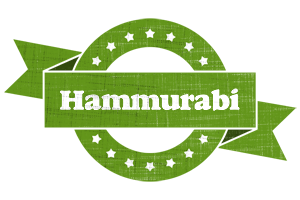 Hammurabi natural logo