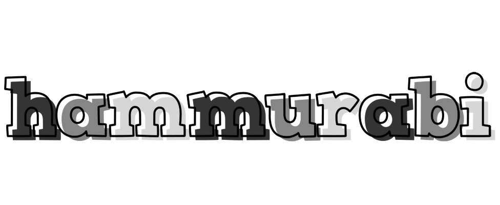 Hammurabi night logo