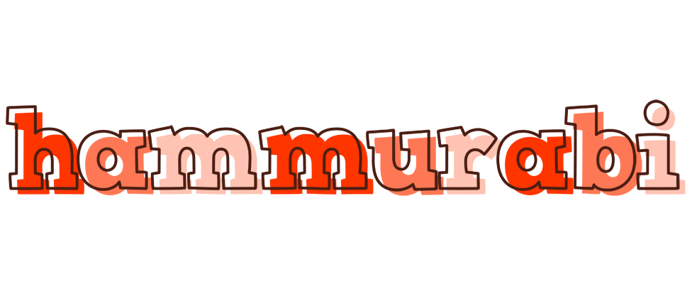 Hammurabi paint logo