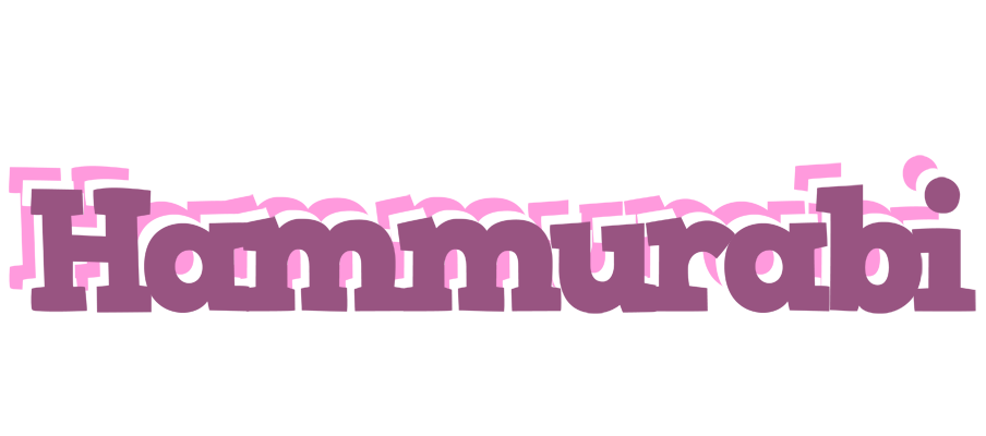 Hammurabi relaxing logo