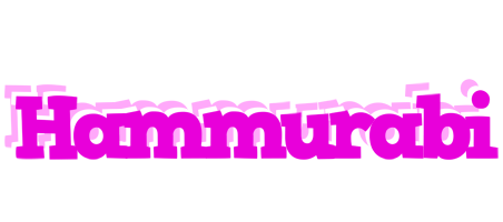 Hammurabi rumba logo