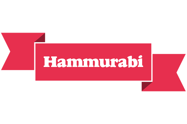 Hammurabi sale logo