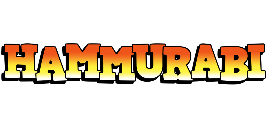 Hammurabi sunset logo