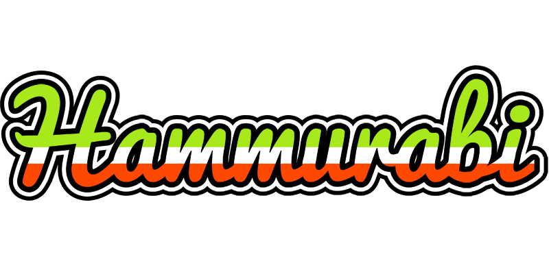 Hammurabi superfun logo
