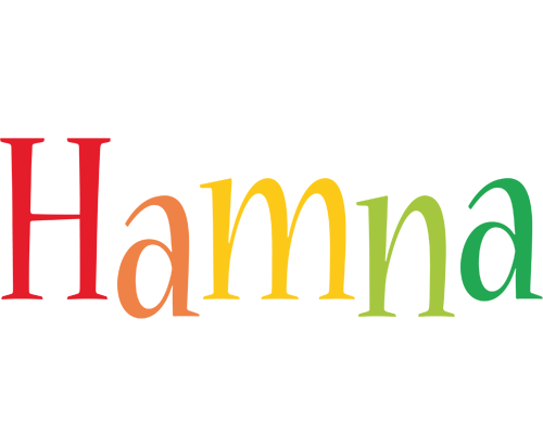 Hamna birthday logo