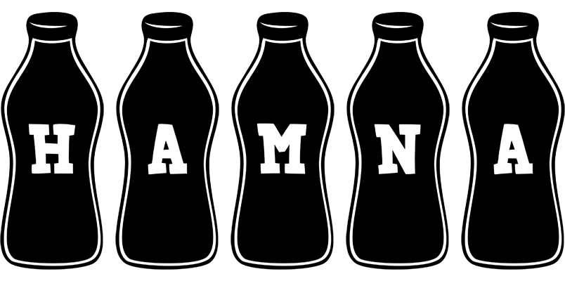 Hamna bottle logo