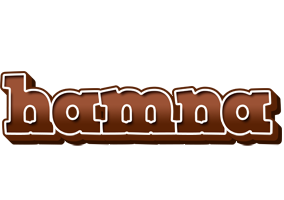 Hamna brownie logo