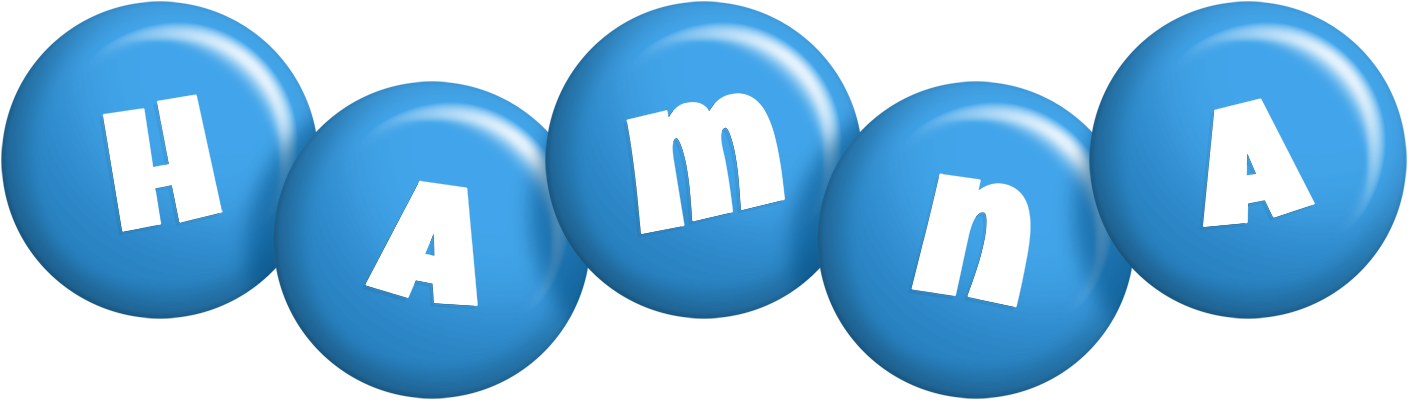 Hamna candy-blue logo