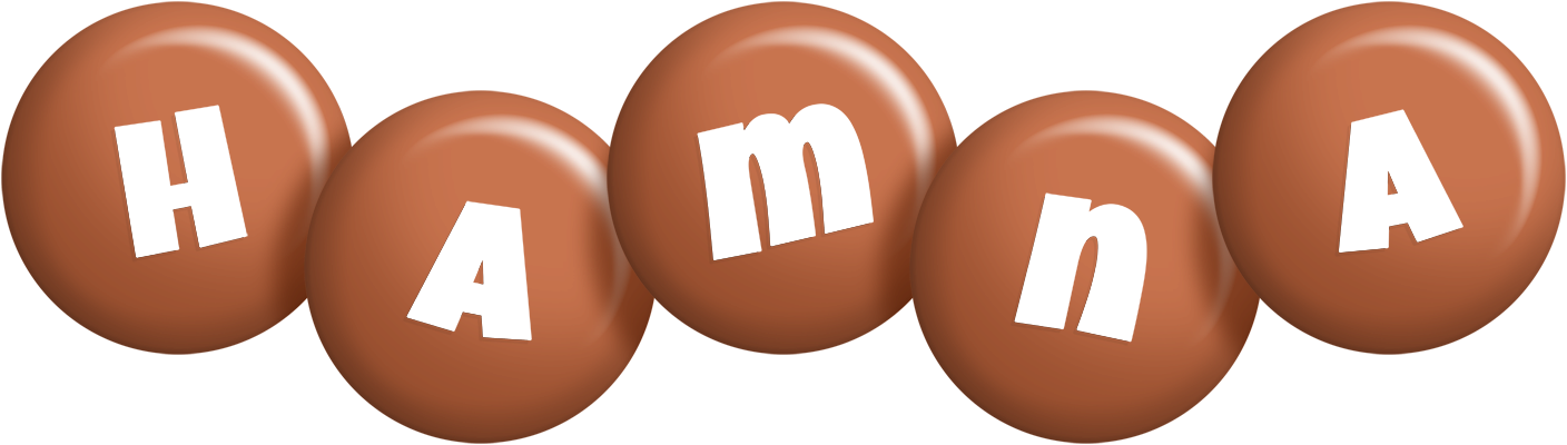 Hamna candy-brown logo