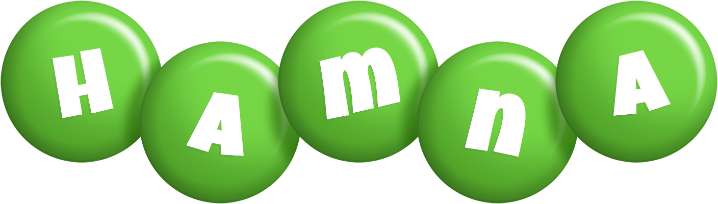 Hamna candy-green logo