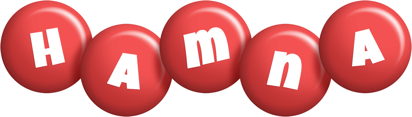 Hamna candy-red logo