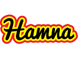 Hamna flaming logo