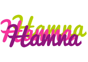 Hamna flowers logo