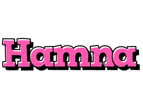 Hamna girlish logo