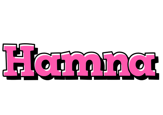 Hamna girlish logo