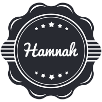 Hamnah badge logo