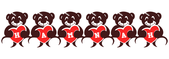 Hamnah bear logo