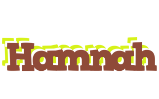 Hamnah caffeebar logo