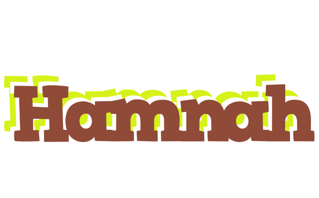 Hamnah caffeebar logo