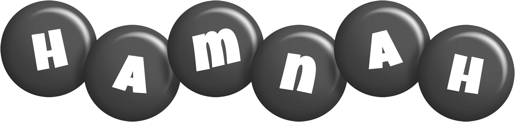 Hamnah candy-black logo