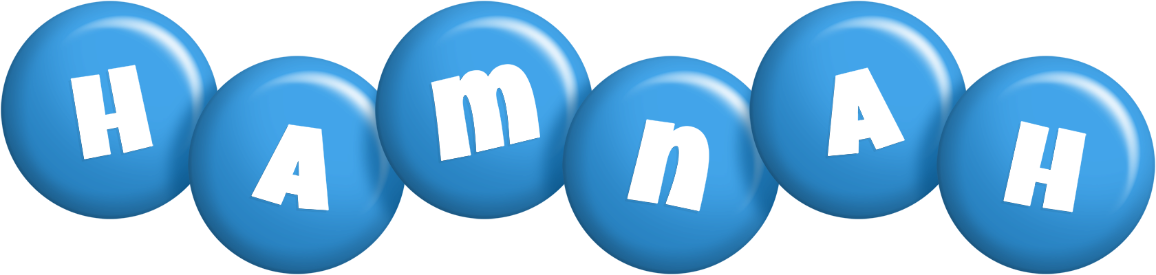 Hamnah candy-blue logo