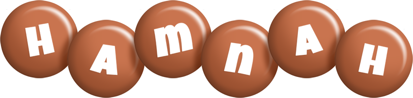 Hamnah candy-brown logo