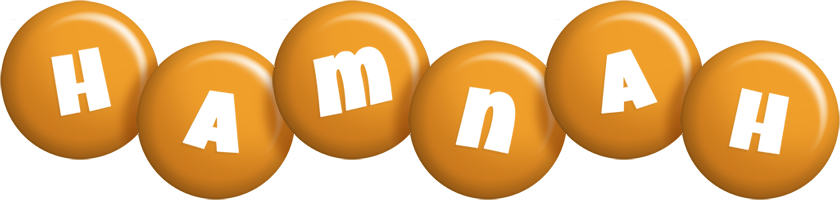 Hamnah candy-orange logo