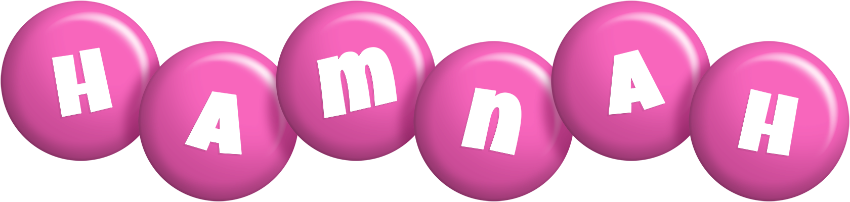 Hamnah candy-pink logo