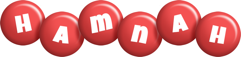 Hamnah candy-red logo